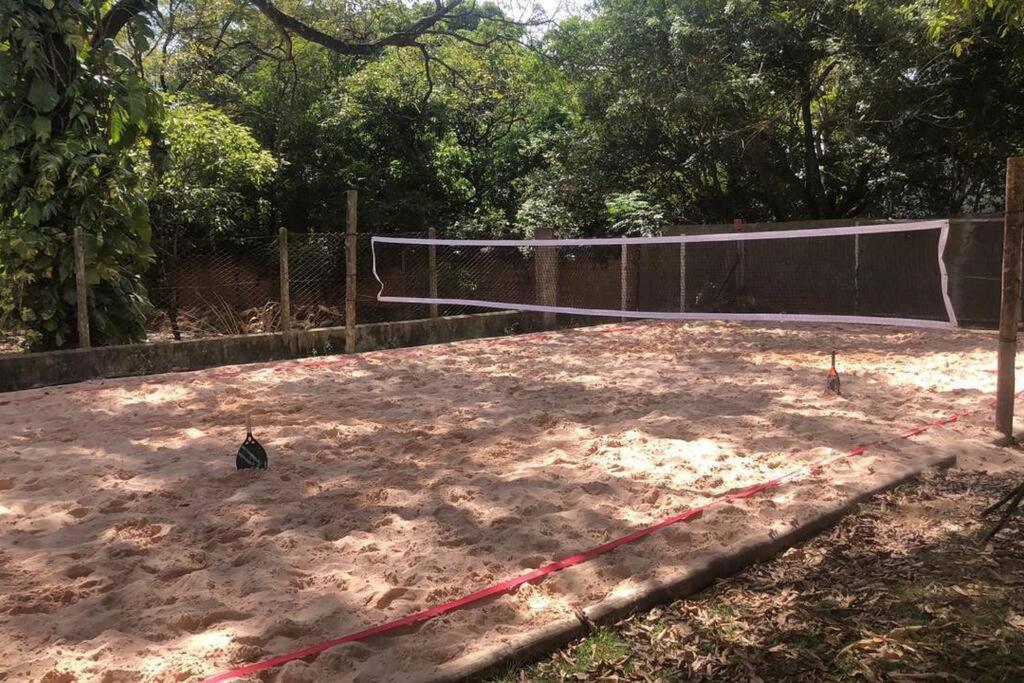 Chacara Linda E Aconchegante Com 300Mega Internet, Quadra Beach Tennis E Mesa De Sinuca Villa Piracicaba Bagian luar foto